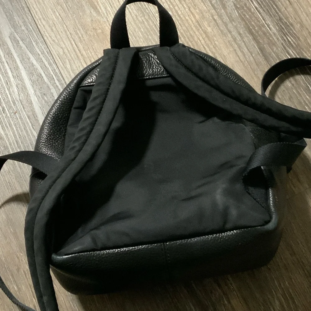 Coach Black Backpack with Gold Accents - Picture 4 of 6